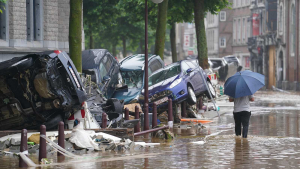 Evacuaron a miles de habitantes del sureste de Países Bajos por temor a inundaciones