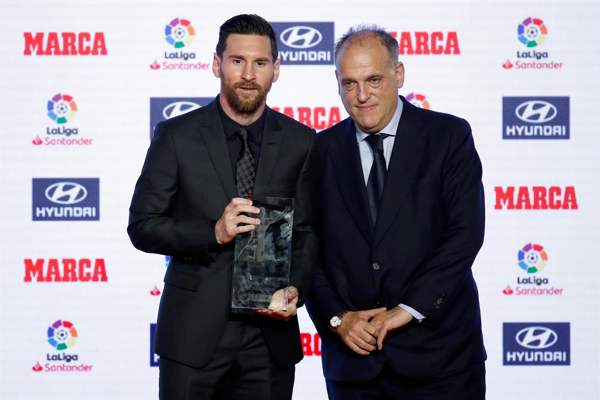 Las polémicas declaraciones del presidente de La Liga sobre la salida de Leo Messi
