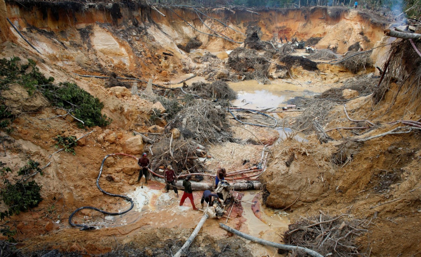 Un video muestra la continua devastación humana y ecológica por la minería ilegal en Venezuela