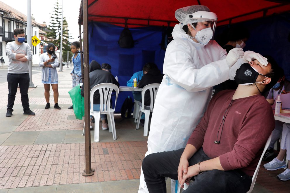 Colombia registró más de dos mil nuevos casos de coronavirus