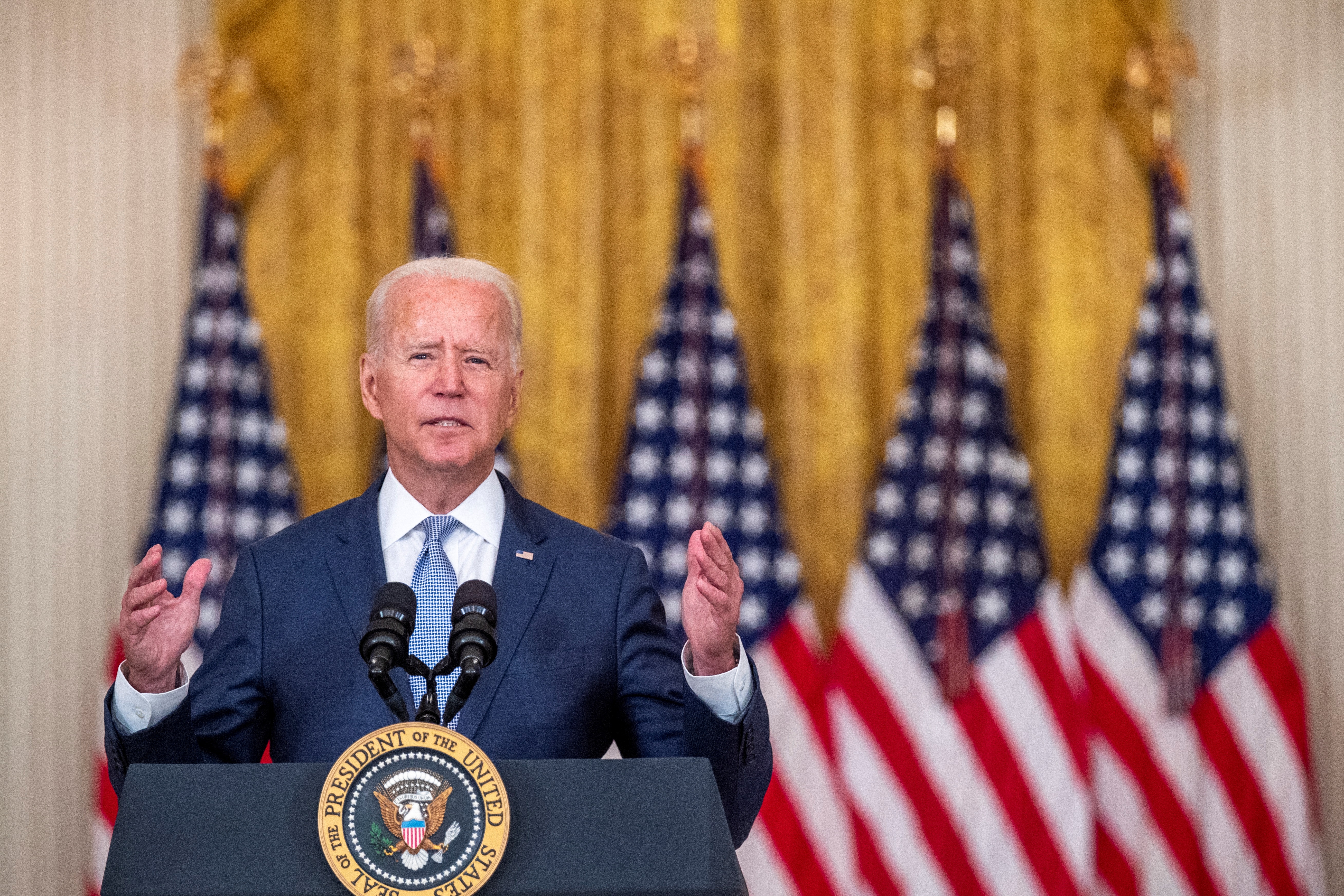 Biden se reunió con los demócratas moderados para convencerlos de apoyar el plan de 3,5 billones de dólares