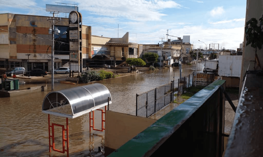 La Costa Oriental del Lago amanece bajo las aguas tras fuertes lluvias este #8Sep