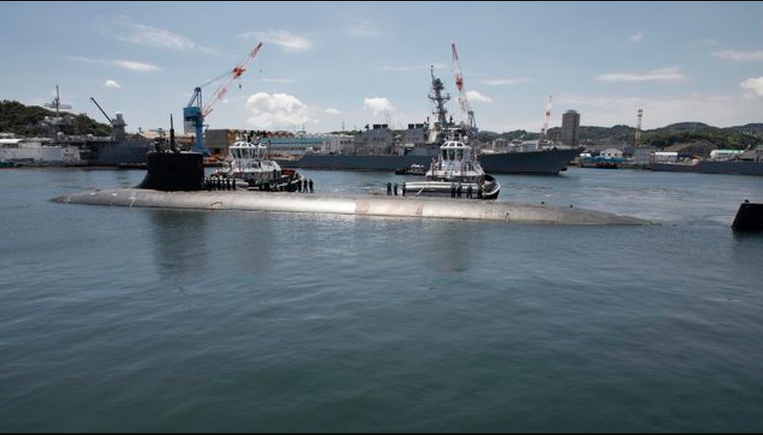 Despiden a los mandos del submarino nuclear de EEUU accidentado en el mar chino