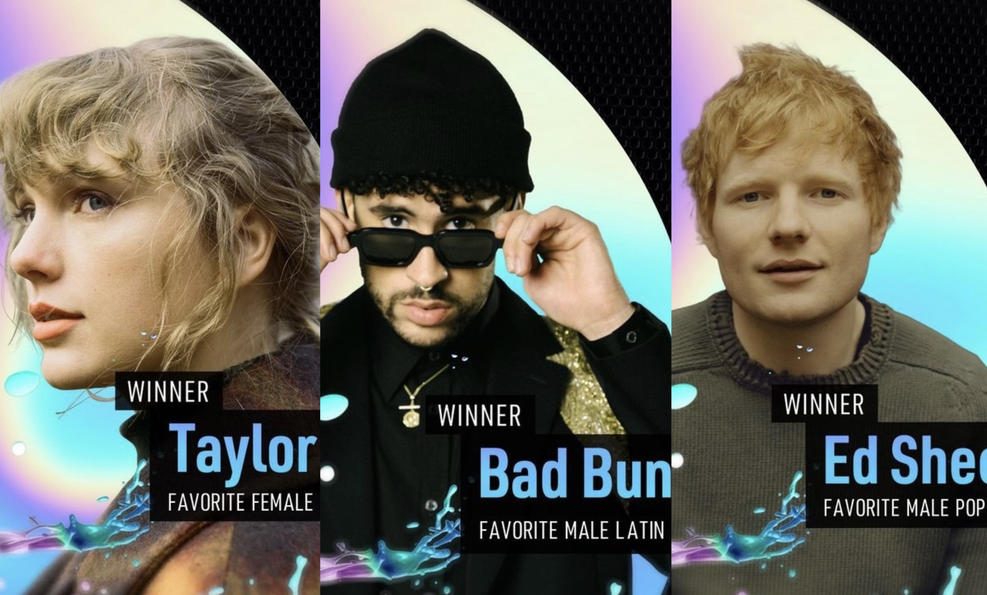 Los primeros ganadores de los American Music Awards 2021