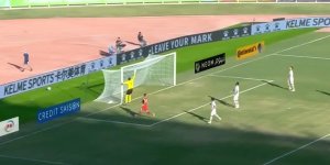 A lo “Shaolin soccer”: El extraño e insólito gol de Líbano que asombra a todos (VIDEO)