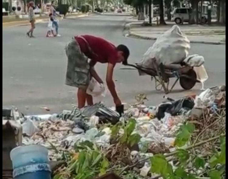 Desconfianza en el sistema electoral y en los políticos: Recicladores en Valencia se rehúsan a votar (Foto y video)