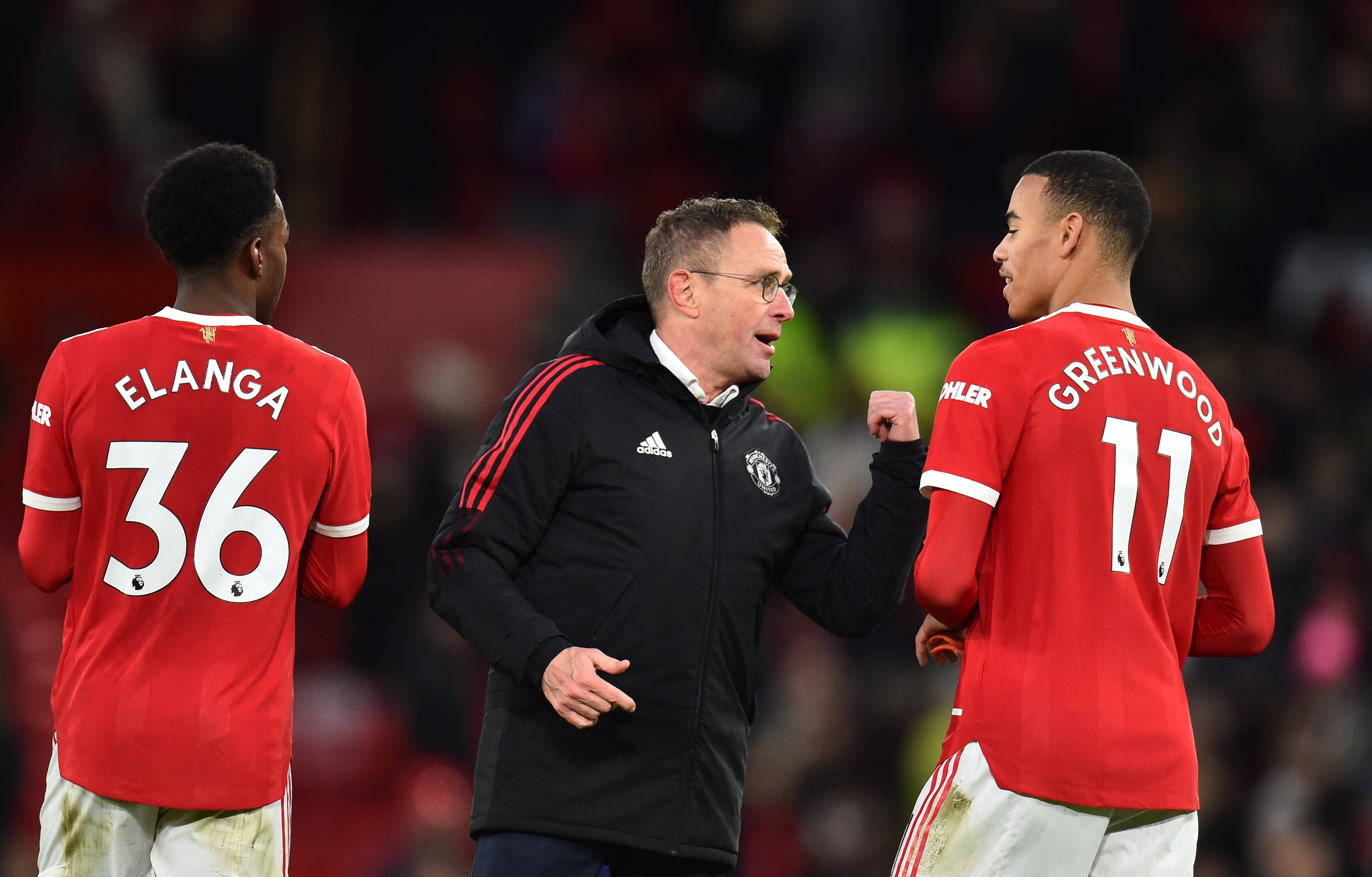 Rangnick debutó con triunfo al frente del Manchester United