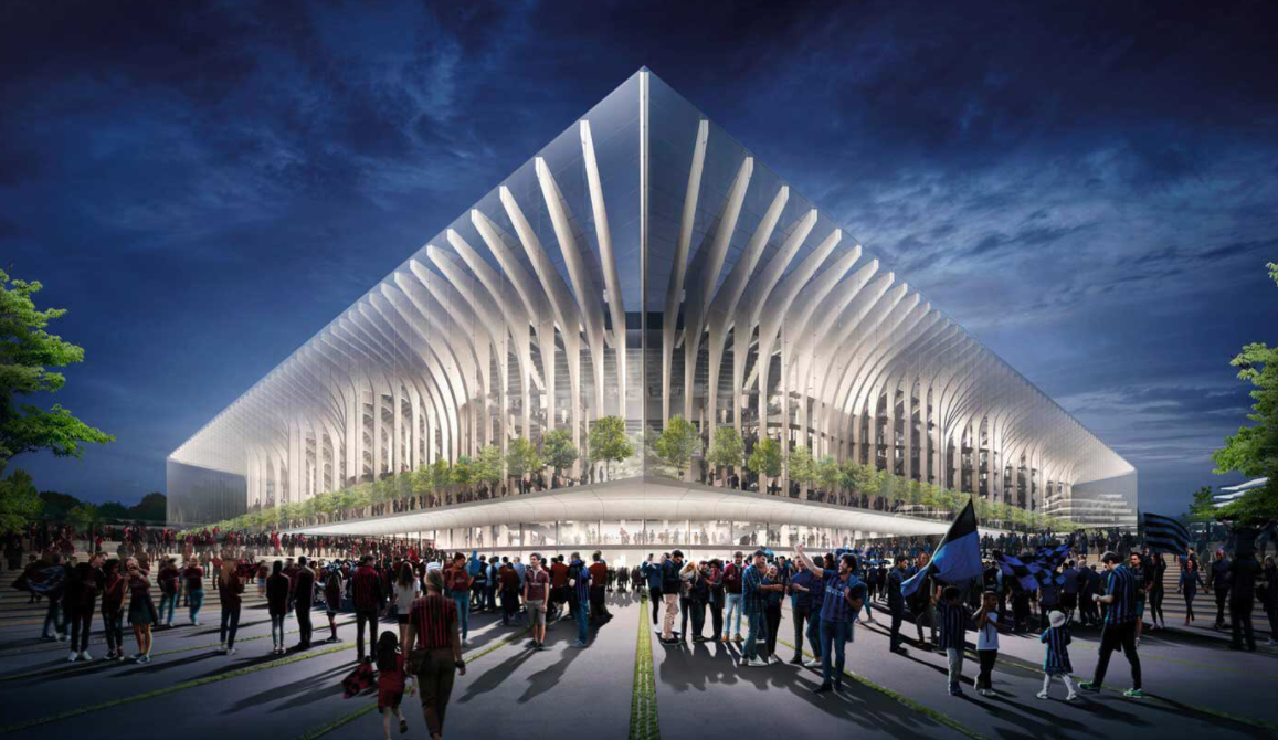 “La Catedral”, el proyecto de un nuevo estadio para Inter y Milan (FOTOS)