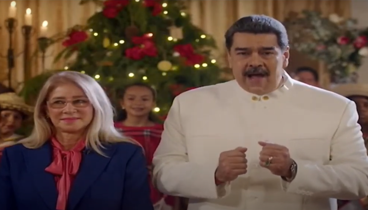 Nicolás Maduro, “Cilita” Flores y otra cuña navideña cargada de cinismo audiovisual