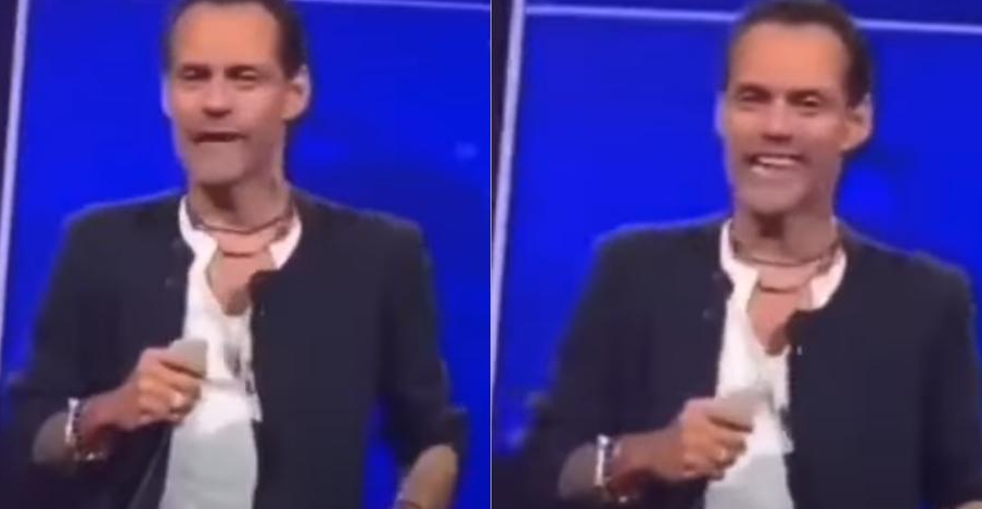 Video: Extraño movimiento de mandíbula de Marc Anthony desconcertó a sus fans