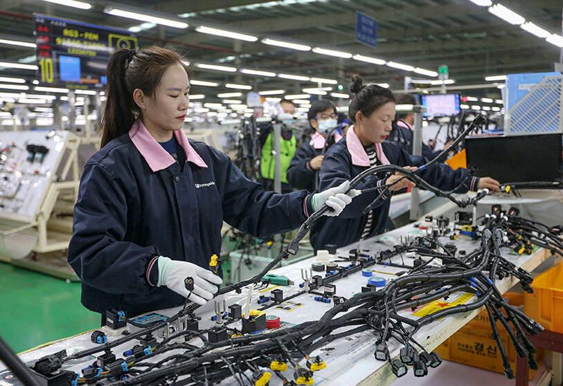 La industria manufacturera china se ralentizó en enero, según datos del Gobierno