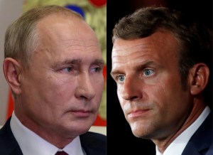 Emmanuel Macron, el reconvertido “adversario” de la Rusia de Putin
