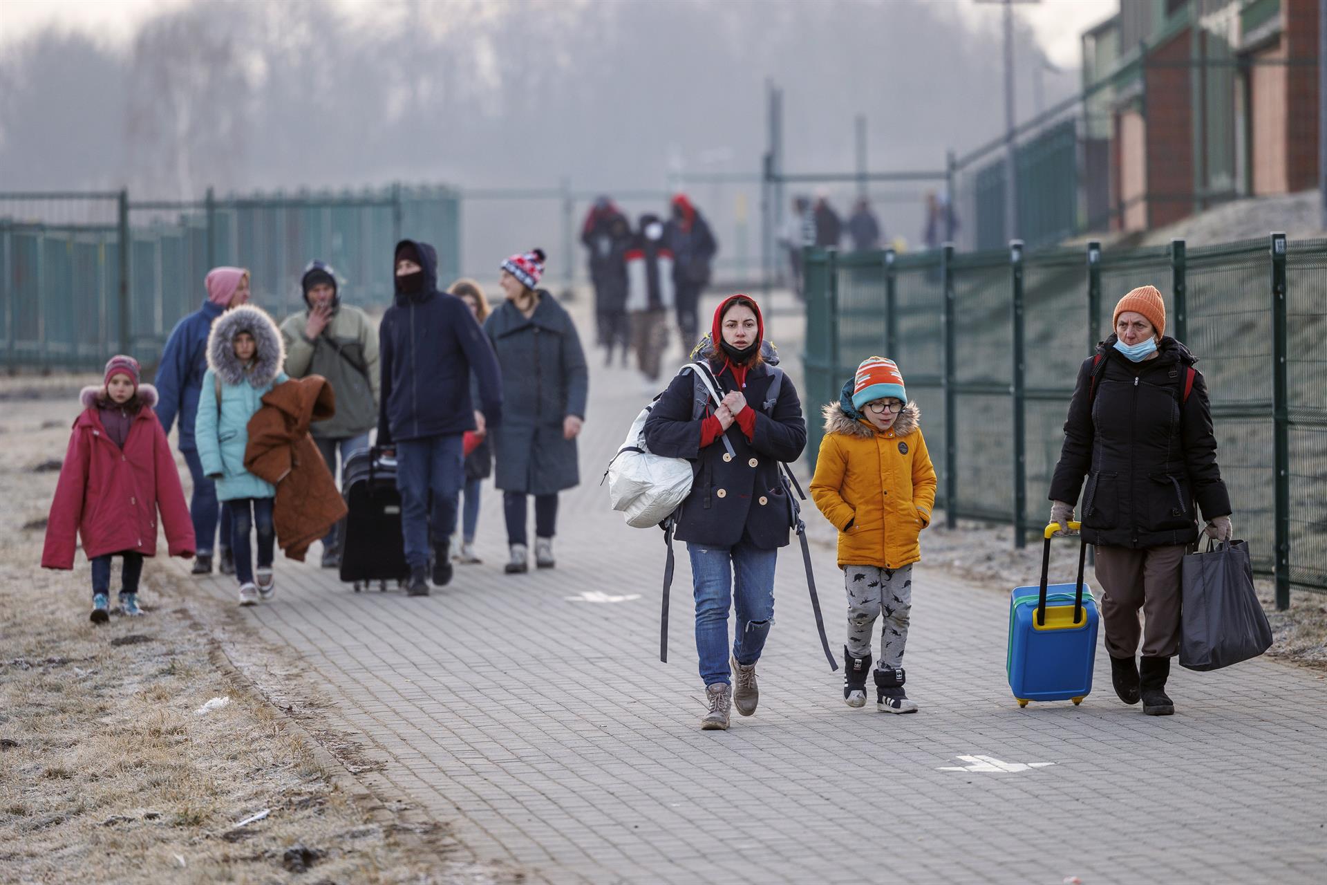 Cifra de refugiados ucranianos en países fronterizos superó los 500 mil, según la ONU