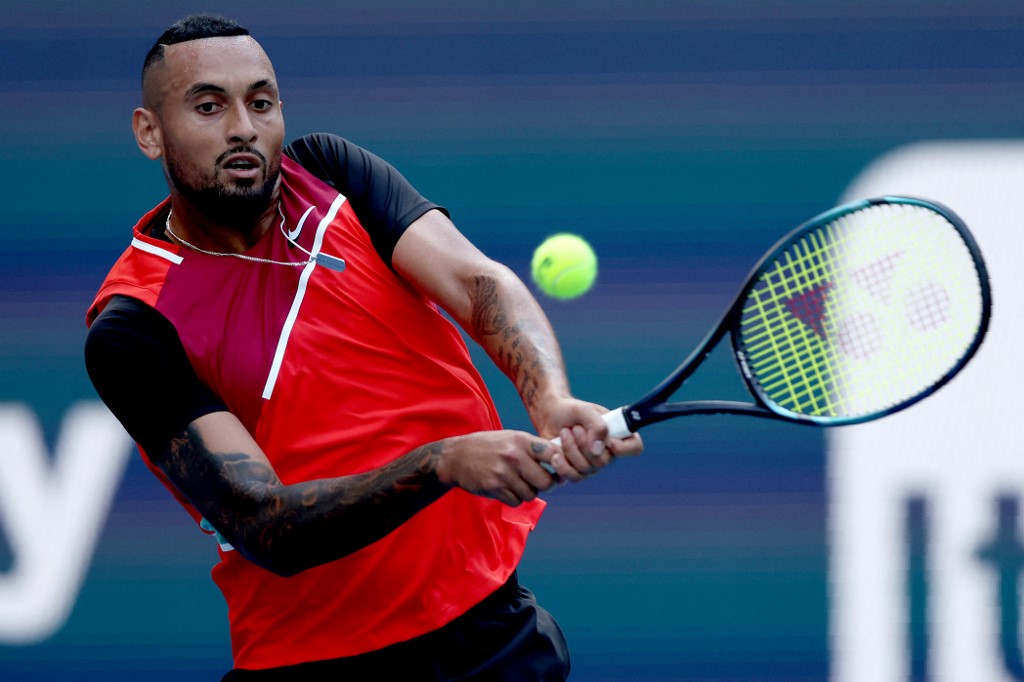 Kyrgios arrasó con Andrey Rublev en 53 minutos en el Masters de Miami