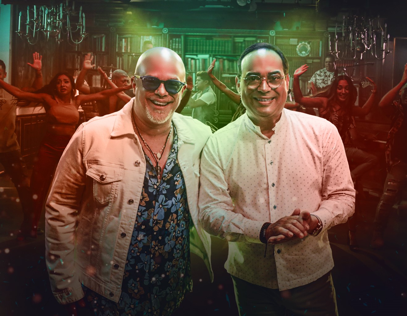 Nelson Arrieta y Giberto Santa Rosa ponen a bailar a todos los latinos