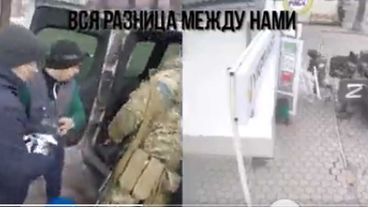 EN VIDEO: Soldados rusos fueron grabados saqueando tiendas en Ucrania