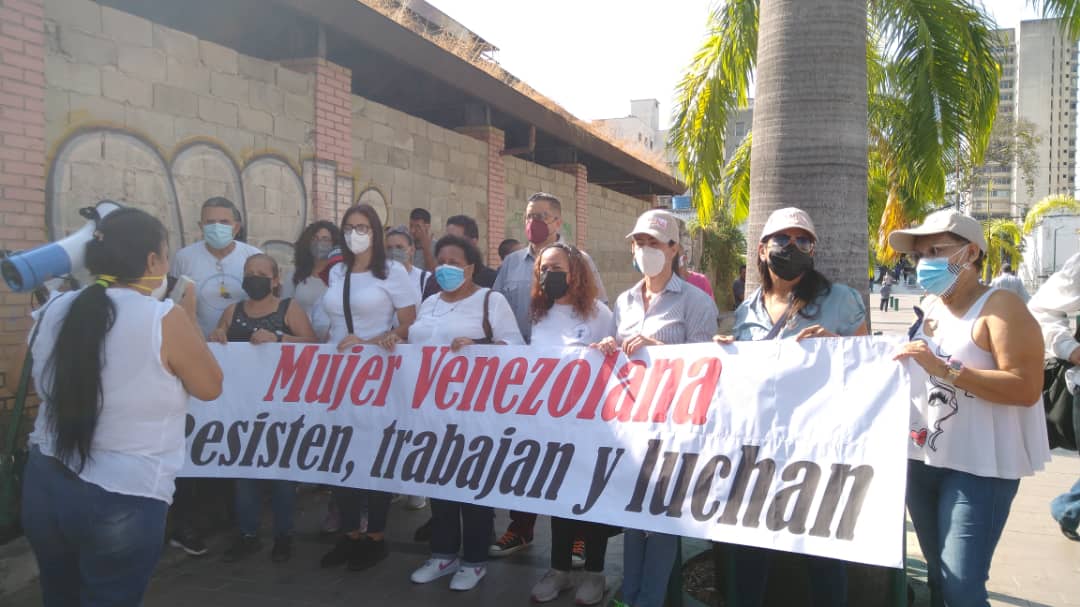 Carabobeñas exigen justicia y cumplimiento de sus derechos en el marco del Día de la Mujer #8Mar