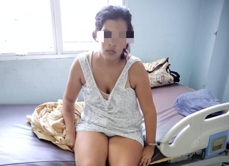 ¡Insólito! Mujer que maltrató a su hija dio a luz un varón tras ser detenida en Margarita