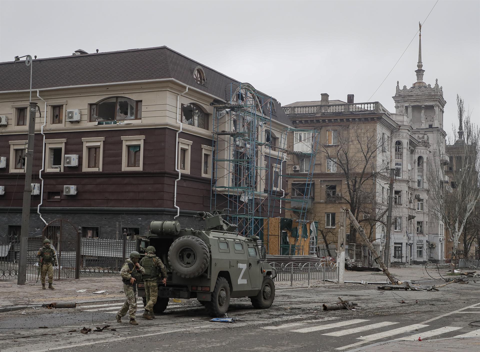 Ucrania propuso una ronda especial de negociaciones con Rusia en la sitiada Mariúpol