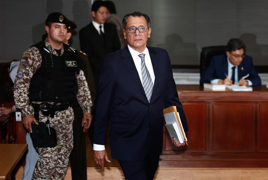 Liberaron a Jorge Glas, vicepresidente de Rafael Correa acusado de corrupción