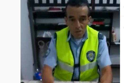 ¡Sin miedo! Funcionario de la Policía del Táchira pidió ayuda por la enfermedad de su hija y exigió ser escuchado (VIDEO)
