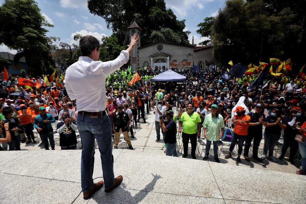 Guaidó afinó detalles de las Primarias 2023 con diversos líderes democráticos