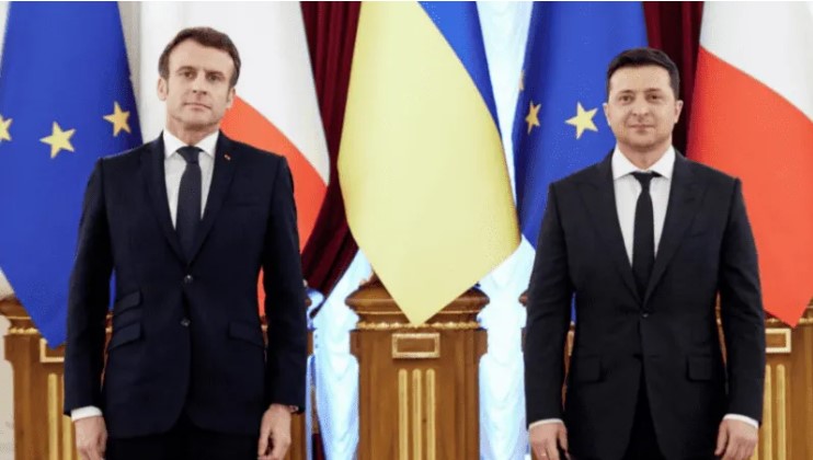 La victoria de Macron en Francia generó una impensada coincidencia entre Putin y Zelenski