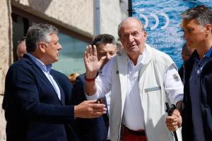 Juan Carlos I se rehúsa hablar del encuentro con su familia en Madrid el #23May