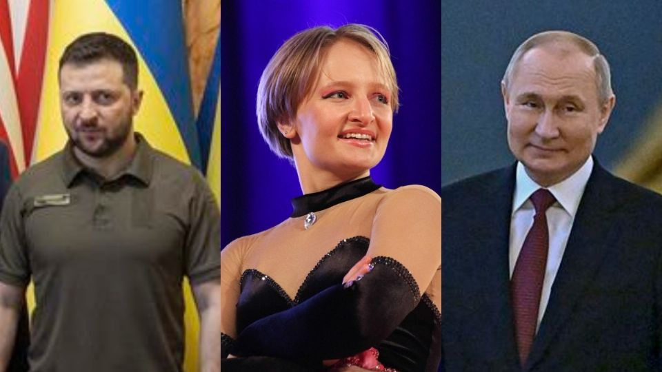 El karma llegó a los pies de Putin: El nuevo novio de su hija se llama igual que el presidente ucraniano