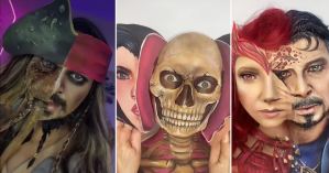 VIRAL: Venezolana mostró alucinantes maquillajes con ilusión óptica (Videos)