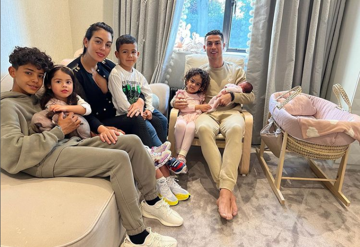 Las hermosas FOTOS que compartió Georgina Rodríguez de su bebé con Cristiano Ronaldo