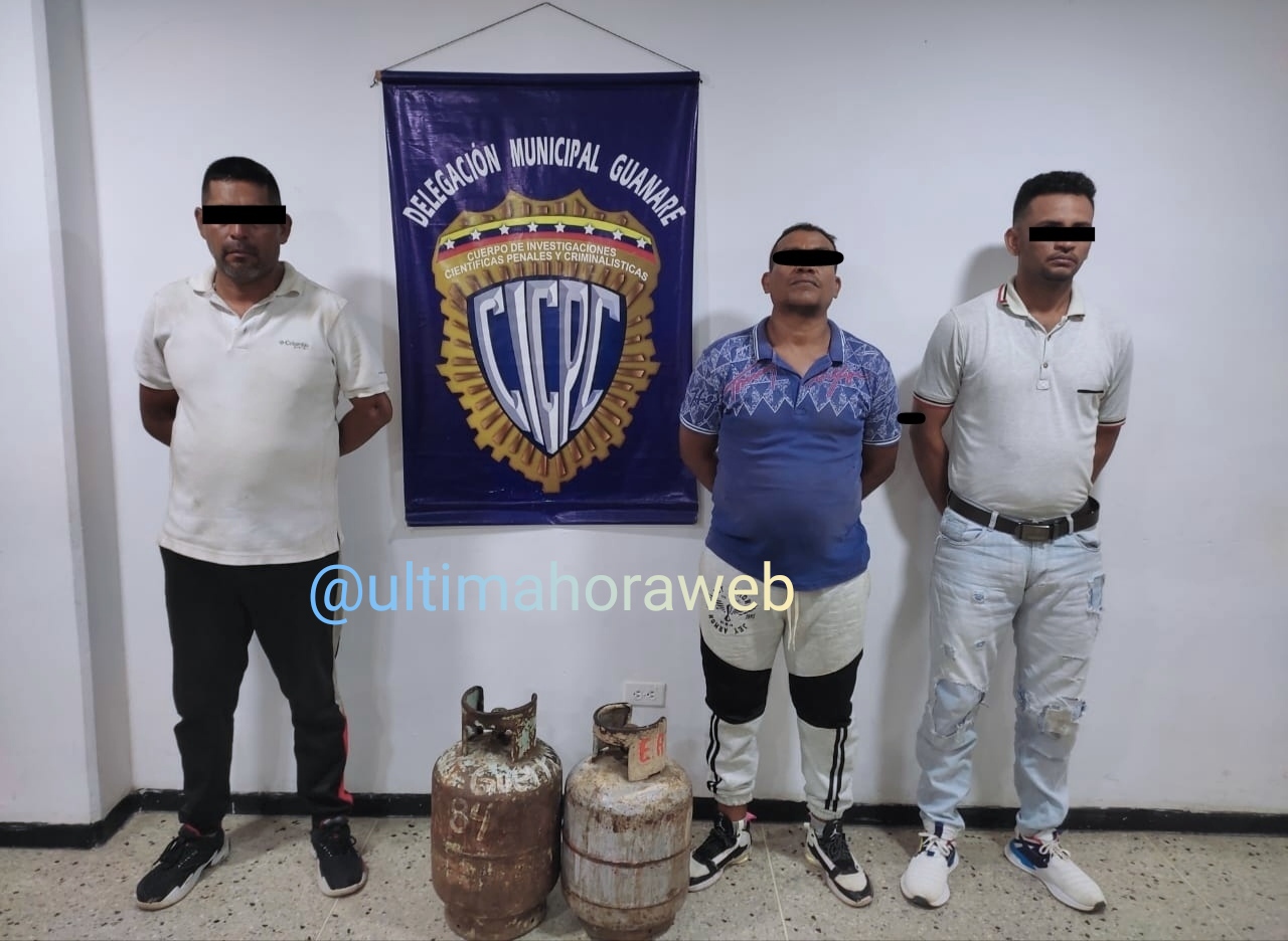 Cicpc sorprende a tres antisociales hurtando en una vivienda en Guanare