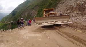 Agricultores se cansaron de esperar por el chavismo y recuperaron una vía tapiada en Mérida (VIDEOS)