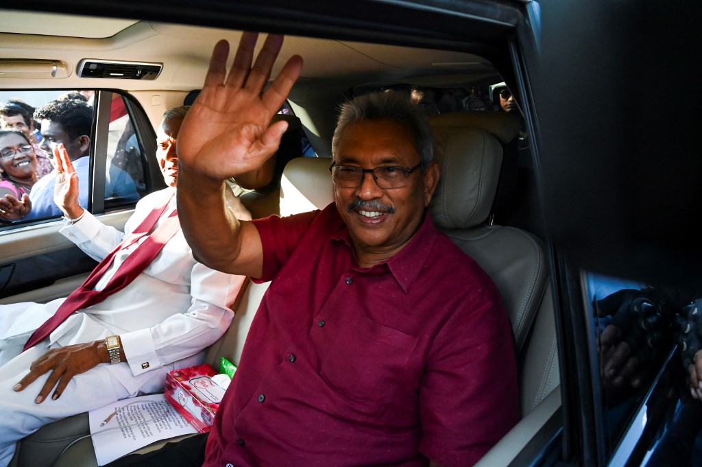 El presidente de Sri Lanka vuela a Singapur, según medios locales de Maldivas