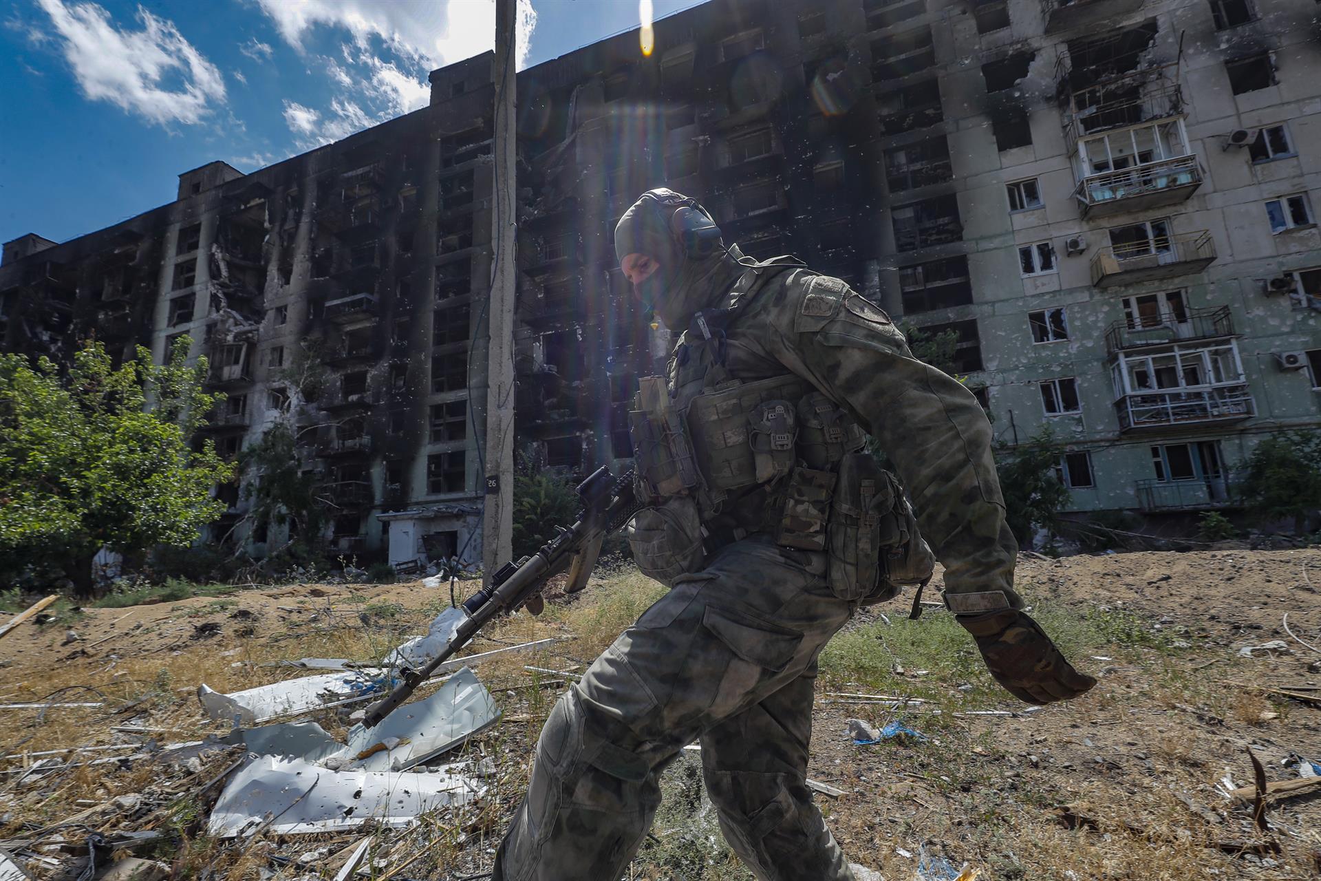 Rusia dice que destruyó almacenes con municiones de EEUU y Europa en Odesa