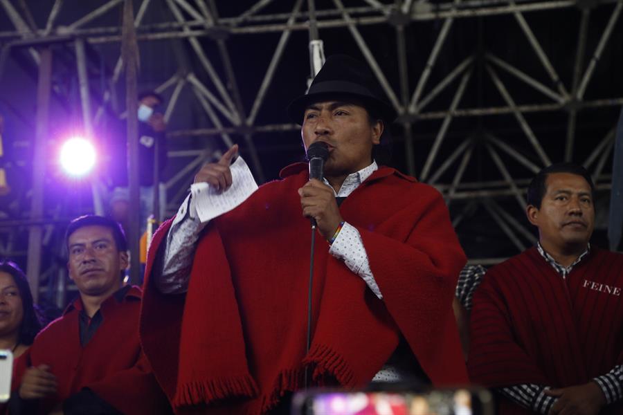 El líder indígena de Ecuador enjuiciado por las protestas denuncia un proceso “viciado”