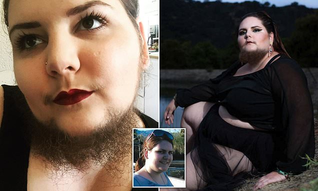 Mujer “no binaria” dice sentirse más sexy que nunca después de dejarse crecer la barba (FOTOS)