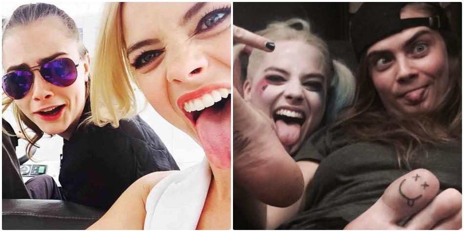 Captan a Margot Robbie llorando tras visitar a Cara Delevingne