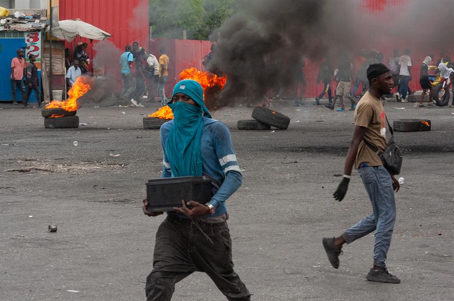 El Gobierno haitiano condena la “violencia” y “vandalismo” en las calles