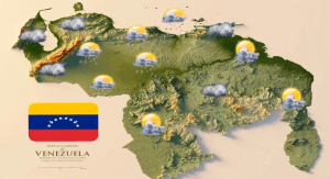 El estado del tiempo en Venezuela este #1Oct, según Inameh