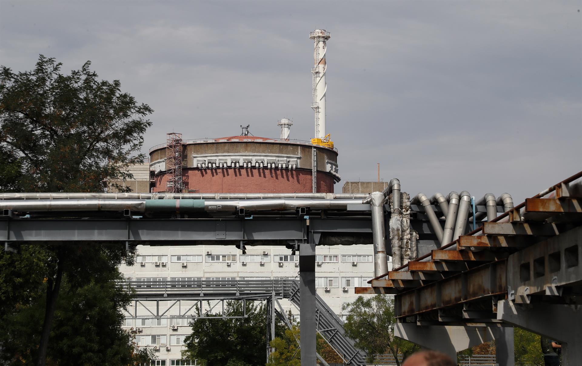 Jefe de la Oiea visita la central nuclear ucraniana de Zaporiyia, invadida por Rusia