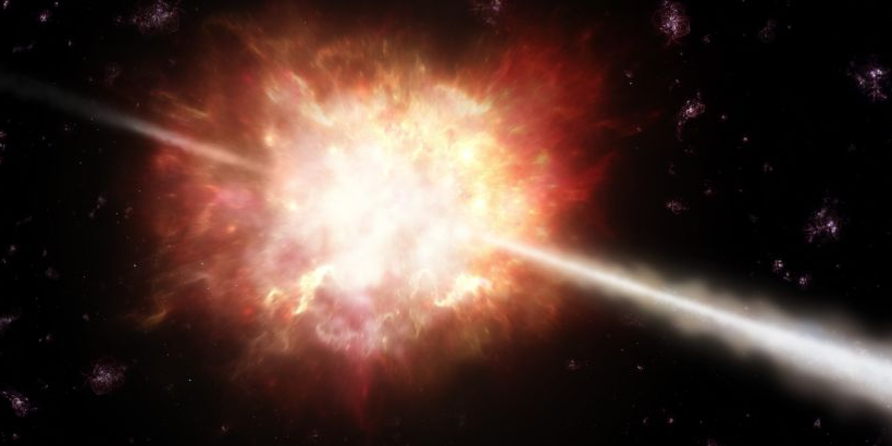 Astrónomos fascinados por la luz espacial más brillante jamás observada (fotos)