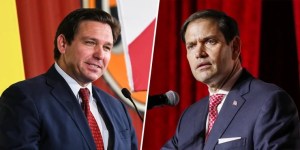 DeSantis y Rubio favoritos del voto hispano en Florida, según sondeo