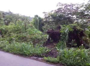 Falta de energía eléctrica y deslizamiento en la vía producto de las lluvias en Canoabo