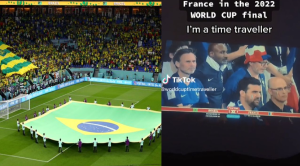 “Viajero en el tiempo” publicó VIDEO con el marcador e imágenes de la final en Qatar