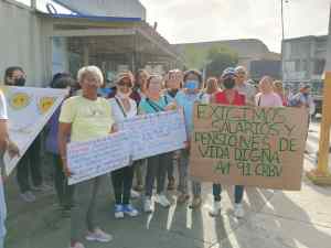 Gremios y sindicatos se mantienen en las calles de Margarita reclamando salarios justos #23Ene