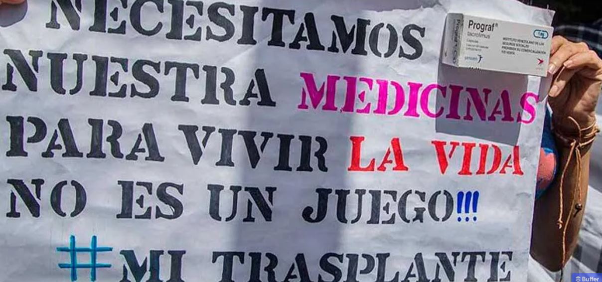 Trasplantados luchan por sus vidas: Al menos dos mil pacientes a la espera de inmunosupresores en Venezuela
