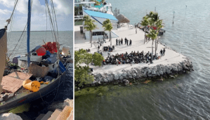 Velero con más de 100 migrantes haitianos burla la vigilancia y llega a Florida (VIDEOS)