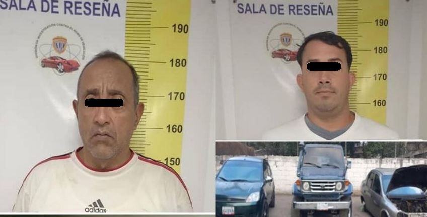 Atraparon a alias “Pepe Grillo” y “Macareno” por hurto de vehículos en Chacao