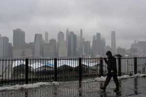 Advertencia por fuerte temporal de nieve que impactaría en Nueva York